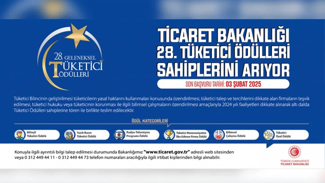 2024 Tüketici Ödülleri Duyuruldu