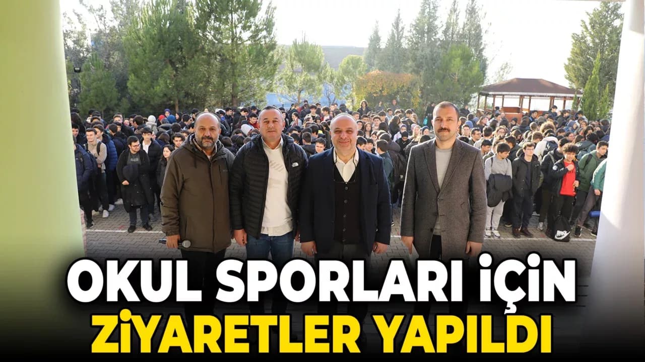Okul Sporları İçin Ziyaretler Yapıldı