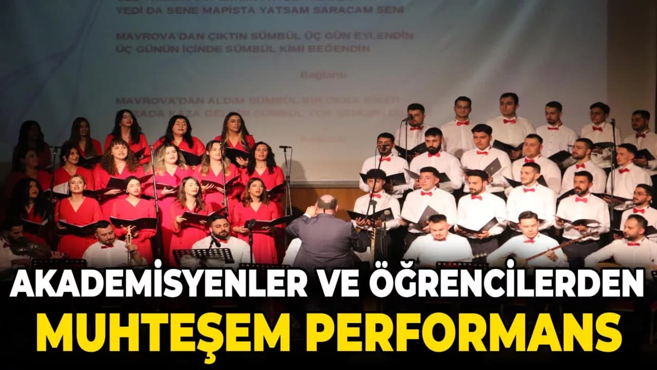 Akademisyenler ve Öğrencilerden Muhteşem Performans