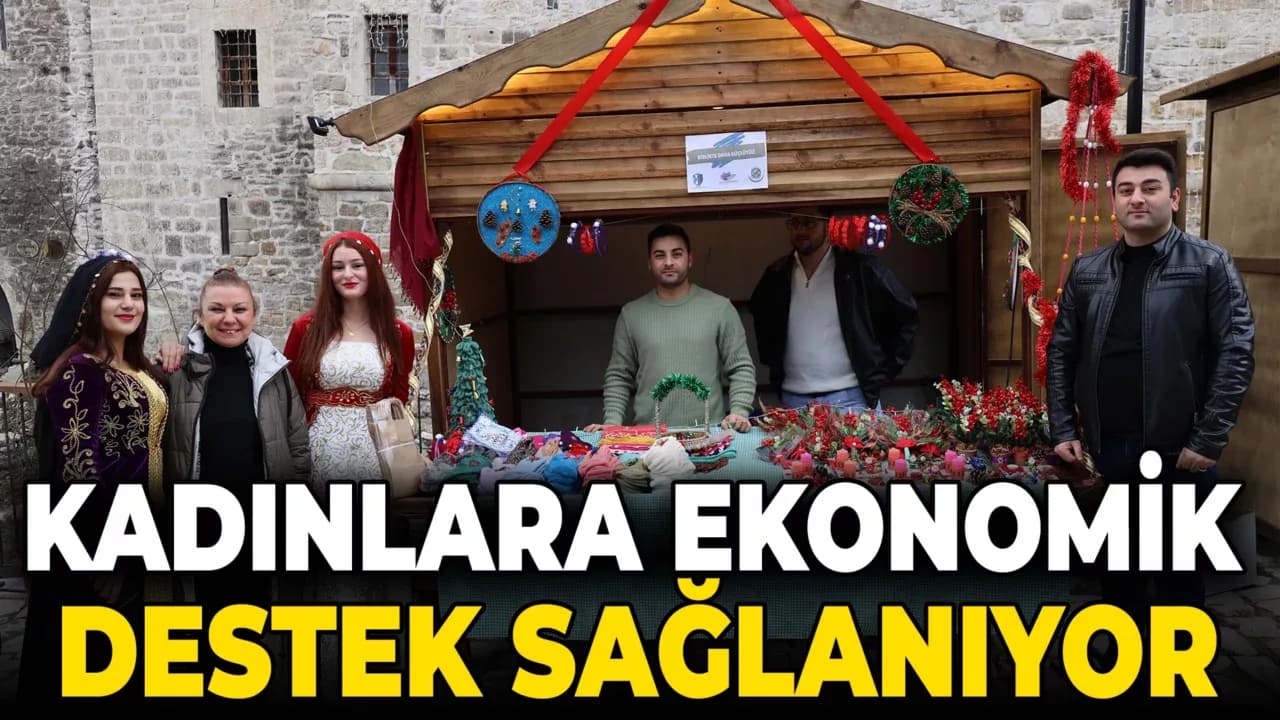 Kadınlara Ekonomik Destek Sağlanıyor