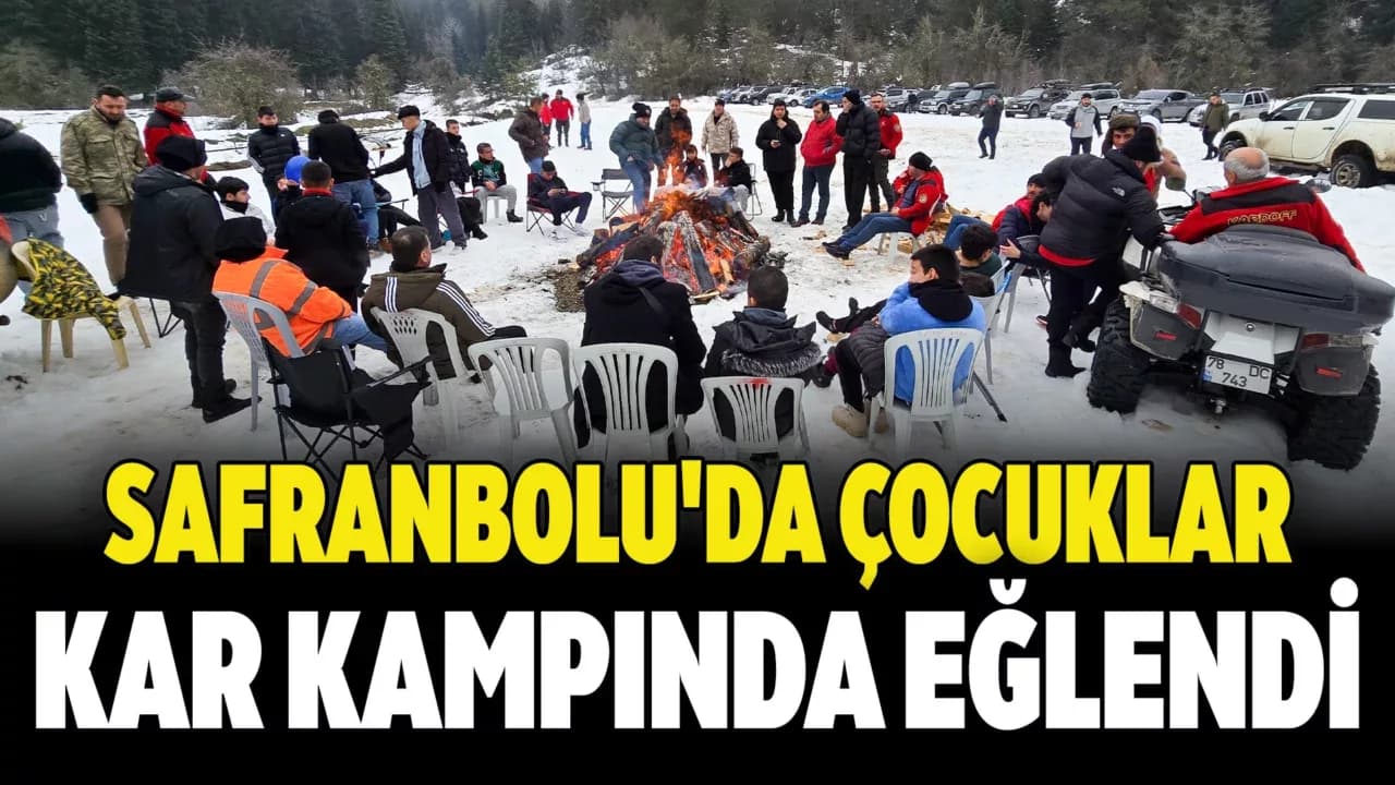 Offroad Tutkunlarından Yuvada Kalan Çocuklar İçin Unutulmaz Kış Kampı