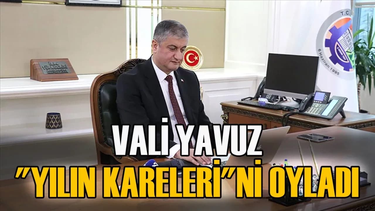 Karabük Valisi Yavuz, AA'nın "Yılın Kareleri" oylamasına katıldı