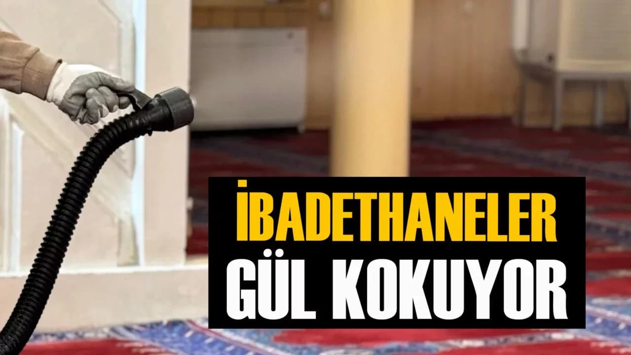 Karabük’te Cami ve Mescitleri Gül Kokusu Sardı