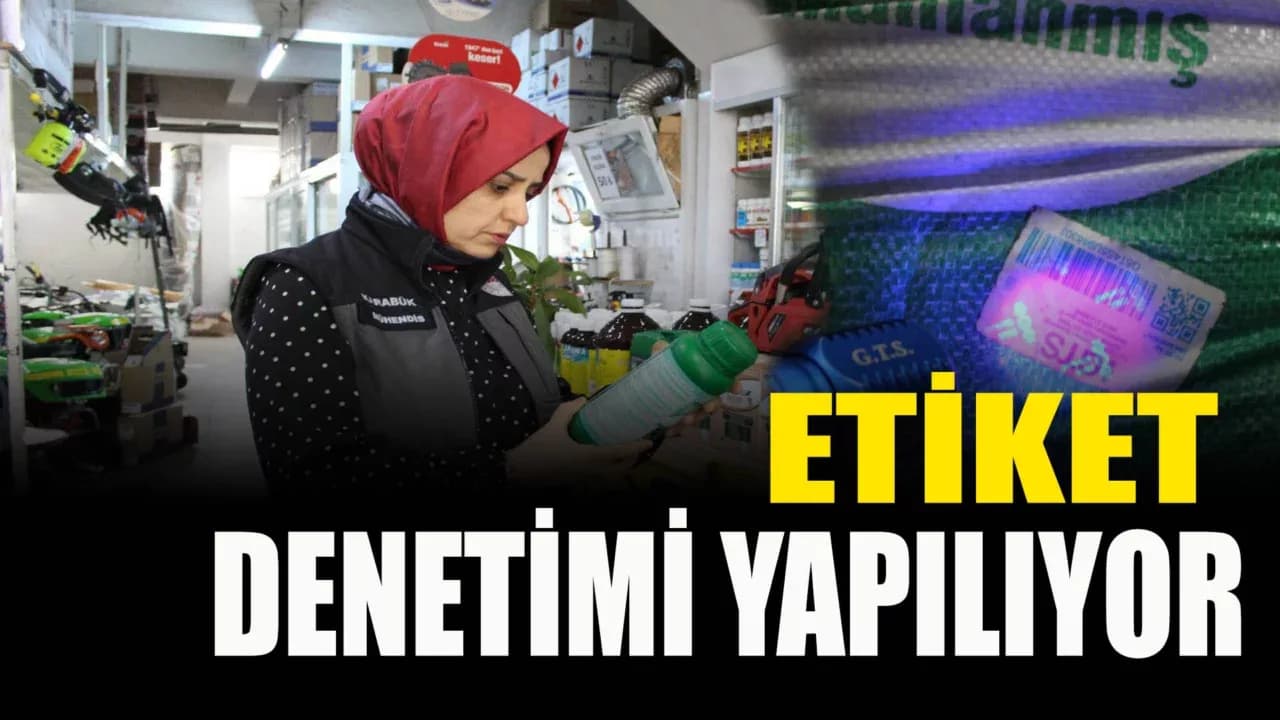 Karabük'te Eş Zamanlı Gübre Denetimine Başlandı