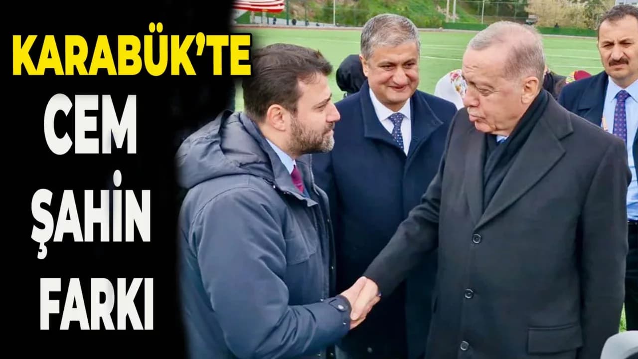 Cem Şahin'in AK Parti'deki Yükselişi Karabük'e Güç Katacak