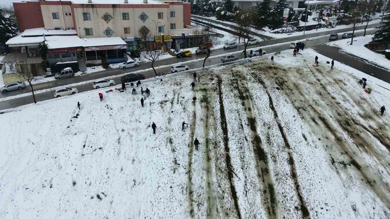 Tatilin keyfini çocuklar çıkarttı