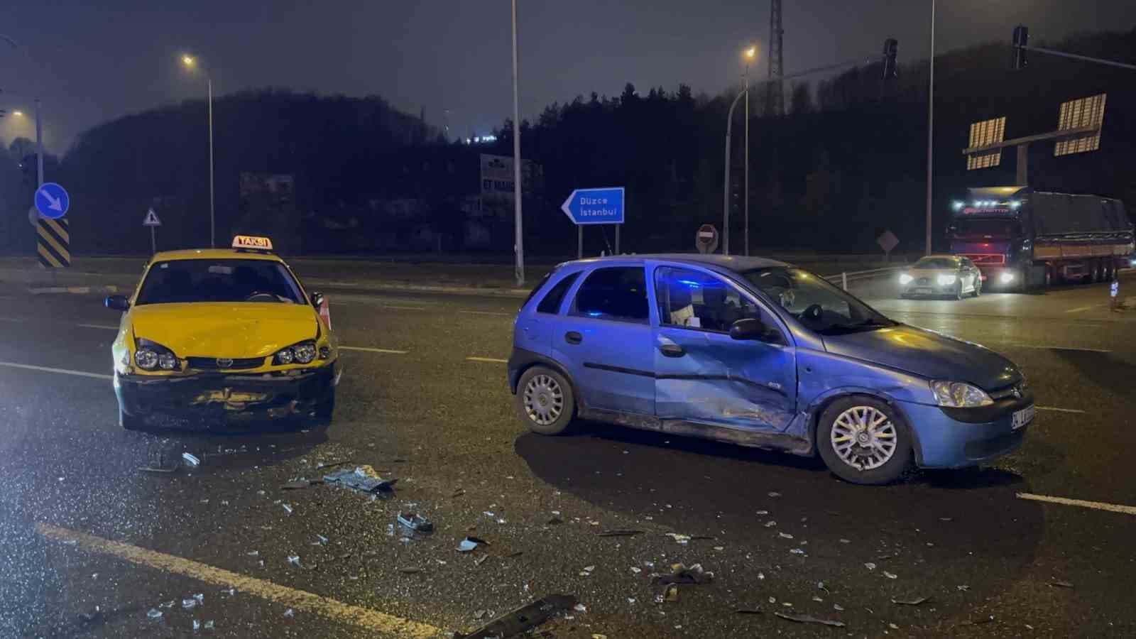 Bolu’da bir ayda 178 trafik kazası meydana geldi