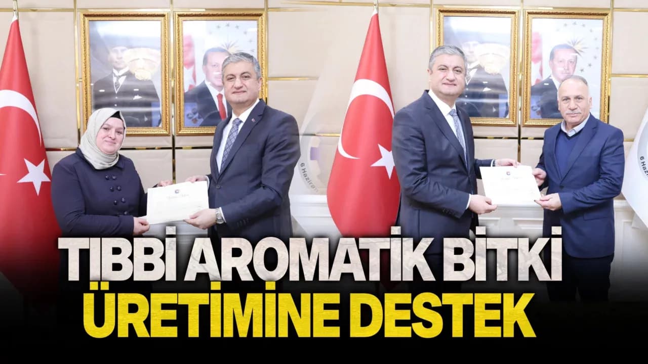 Karabük’te Tıbbi Aromatik Bitki Üretimine Destek