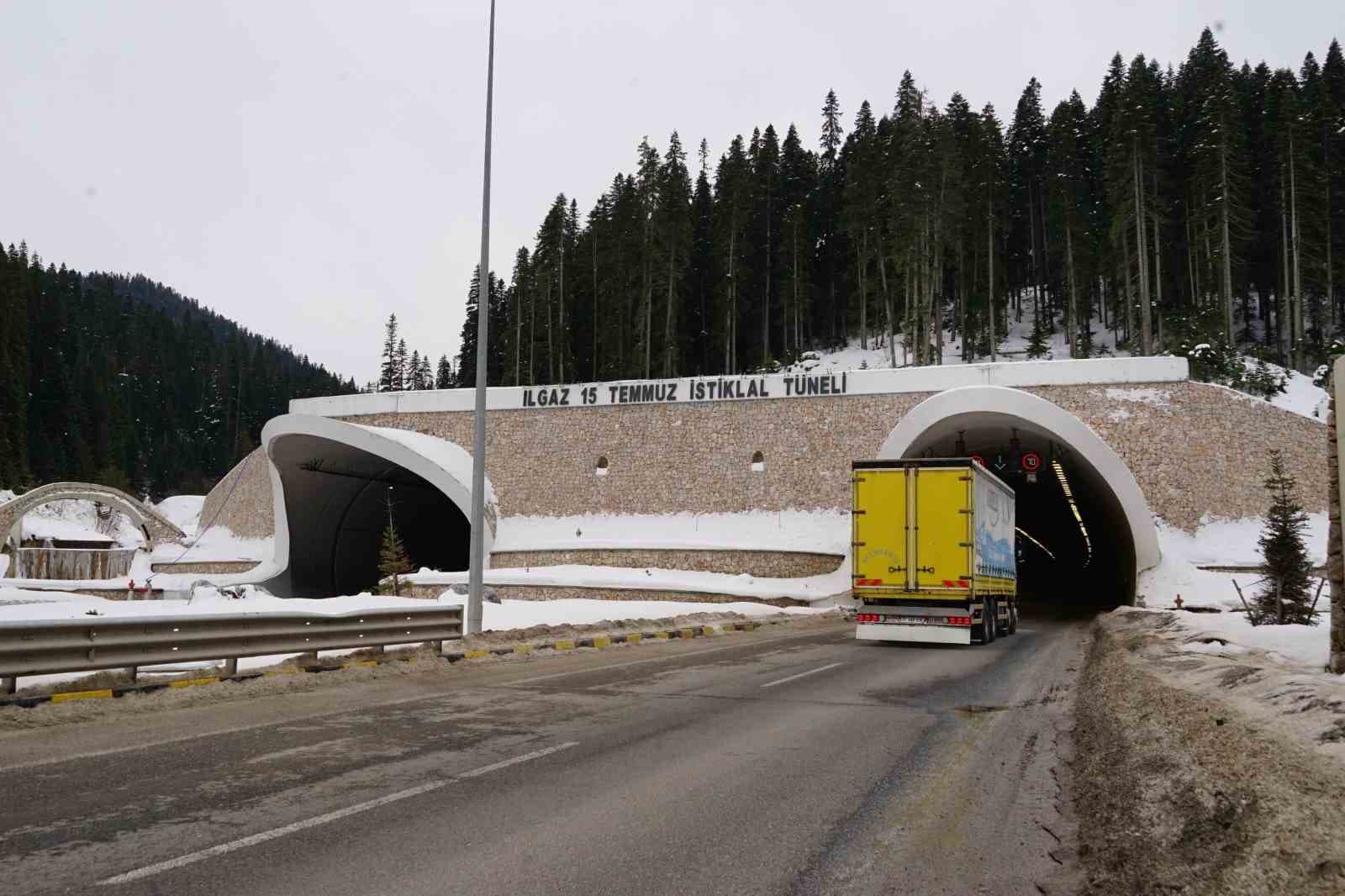 O tarihte kullanacaklar dikkat: Ilgaz 15 Temmuz Tüneli’nde bakım çalışması yapılacak