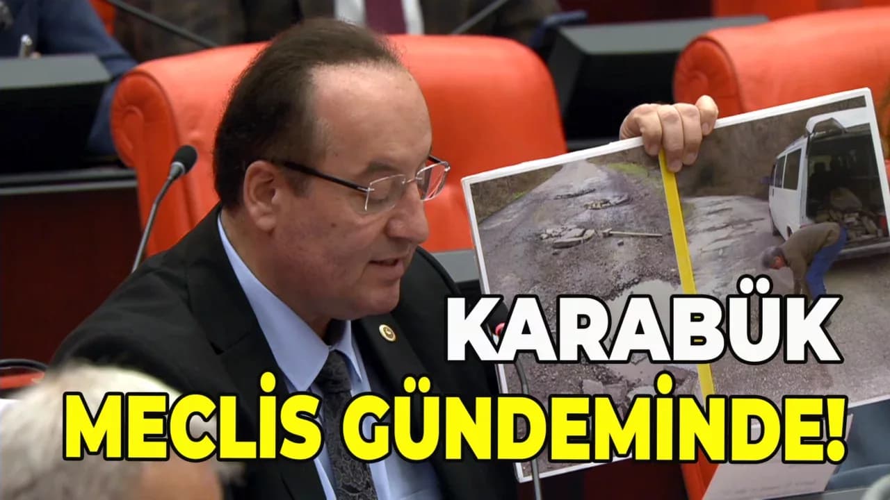 Akay: "Köstebek Yuvasına Dönmüş Yollar Karabük'ün Kaderi Değil"