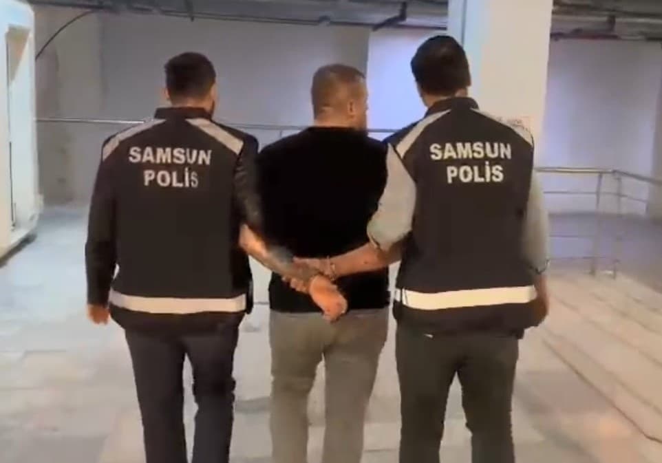 Samsun’da 13 yıl ve 8 yıl hapis cezası bulunan 2 kişi yakalandı