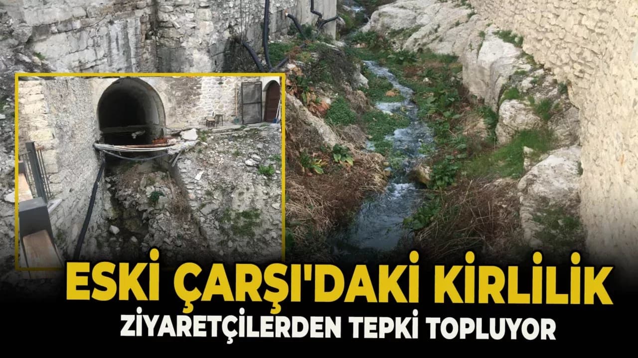 Safranbolu'daki Kirli Dere Tepki Çekiyor