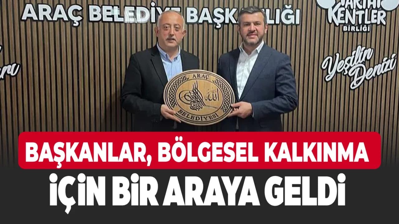 Başkan Özkan Çetinkaya’dan Araç Belediyesi’ne Ziyaret