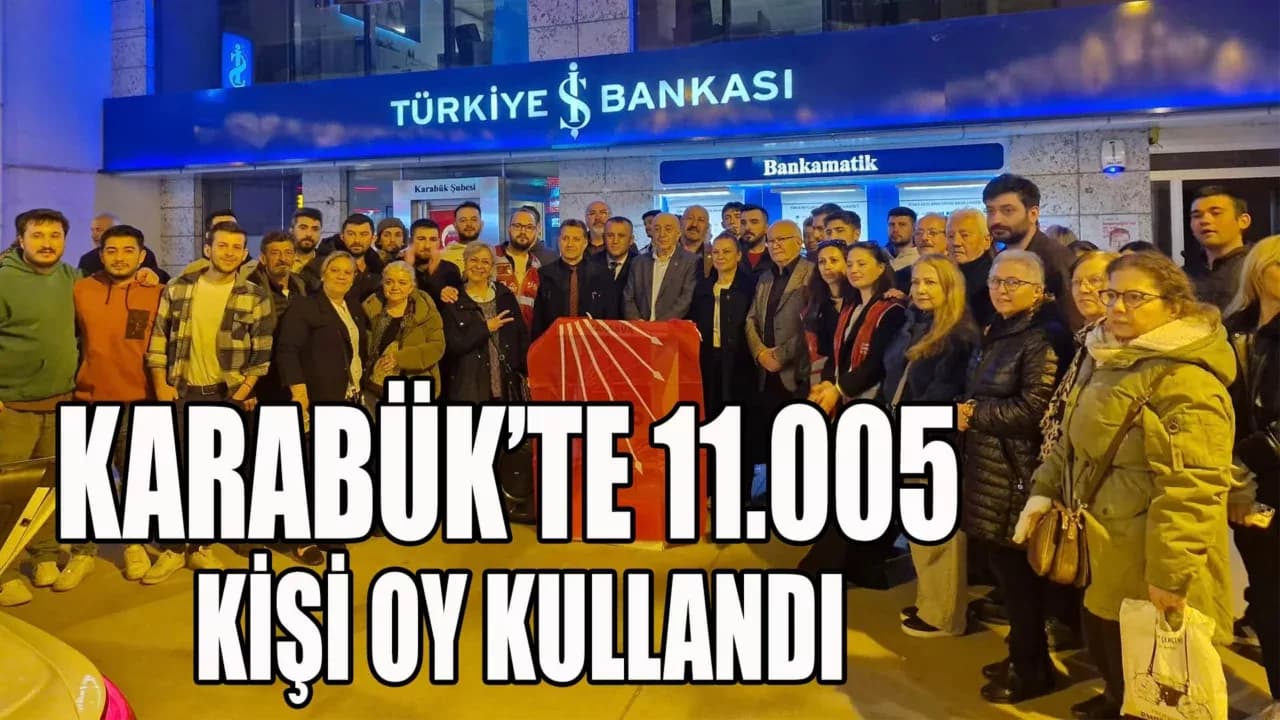 Karabük'teki Cumhurbaşkanlığı Ön Seçimde 11.005 Kişi Oy Kullandı
