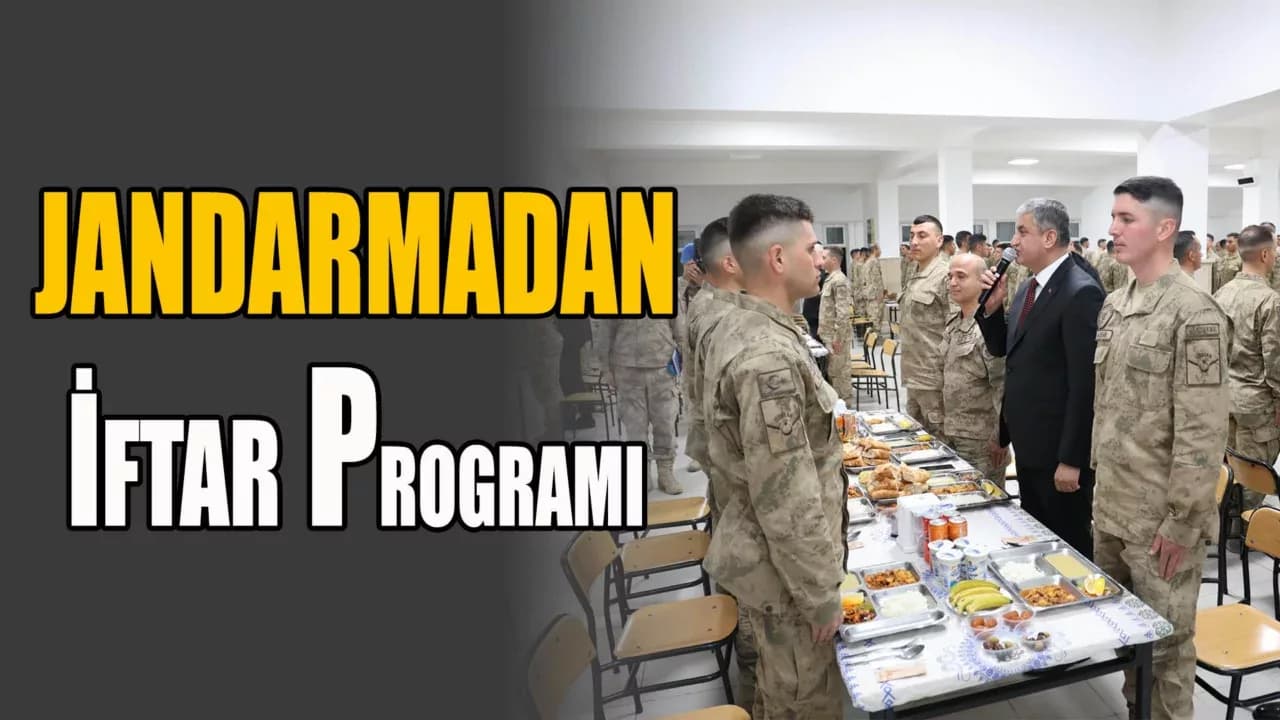 Safranbolu Jandarma Komando Eğitim Merkezi’nde İftar Programı Düzenlendi