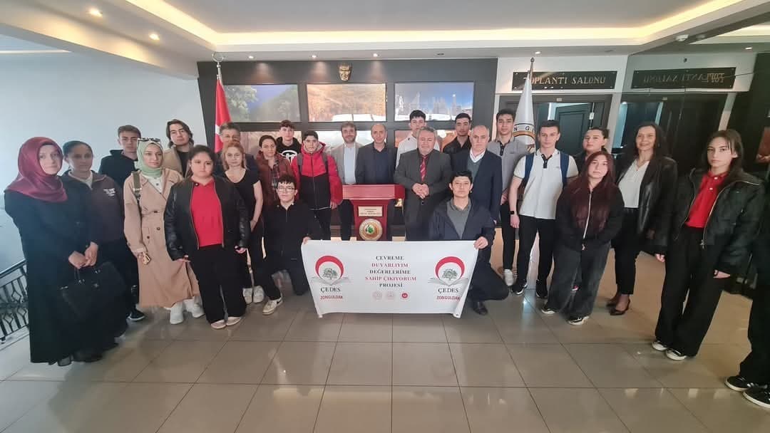 ÇEDES öğrenci gruplarından Orman Bölge Müdürlüğü’ne ziyaret