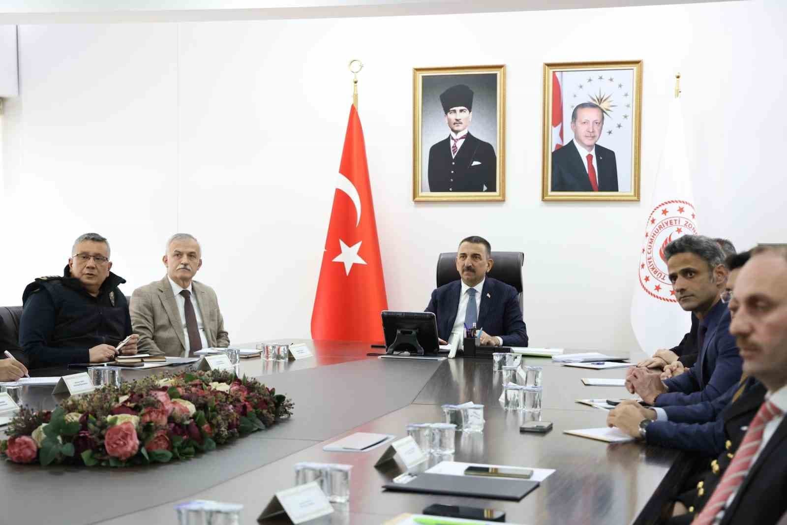 Zonguldak’ta asayiş ve güvenlik toplantısı gerçekleştirildi