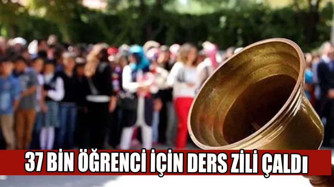 Karabük’te 37 Bin Öğrenci İçin Ders Zili Çaldı