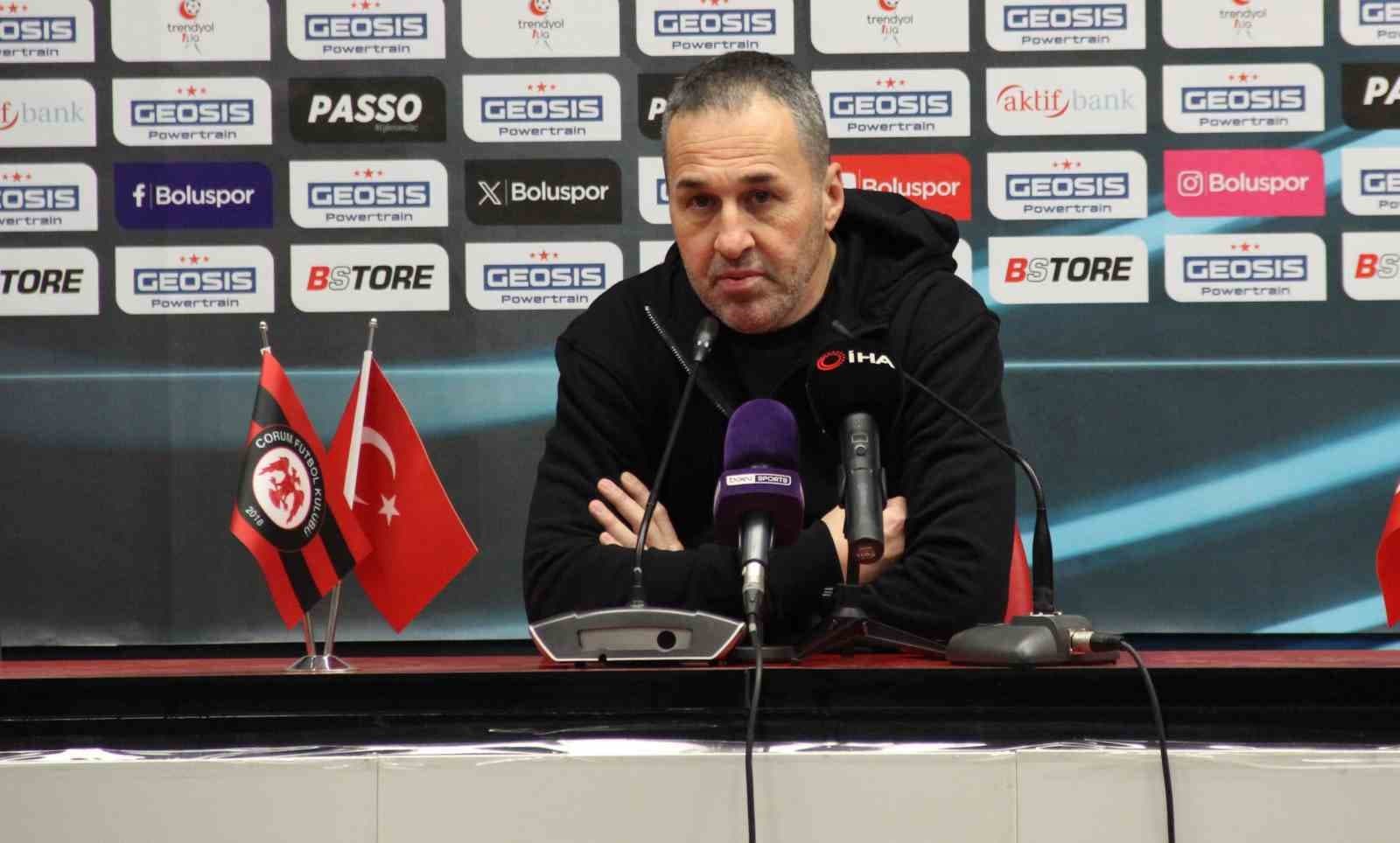 Yalçın Koşukavak: "Bu zor şartlar altında play-off mücadelesini sürdürmek istiyoruz"