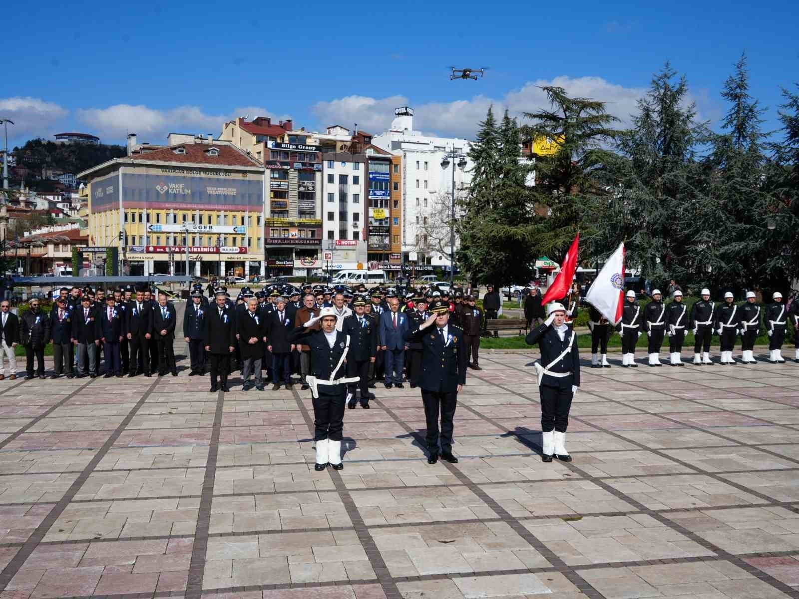 Kastamonu’da Türk Polis Teşkilatının kuruluş yıldönümü kutlandı