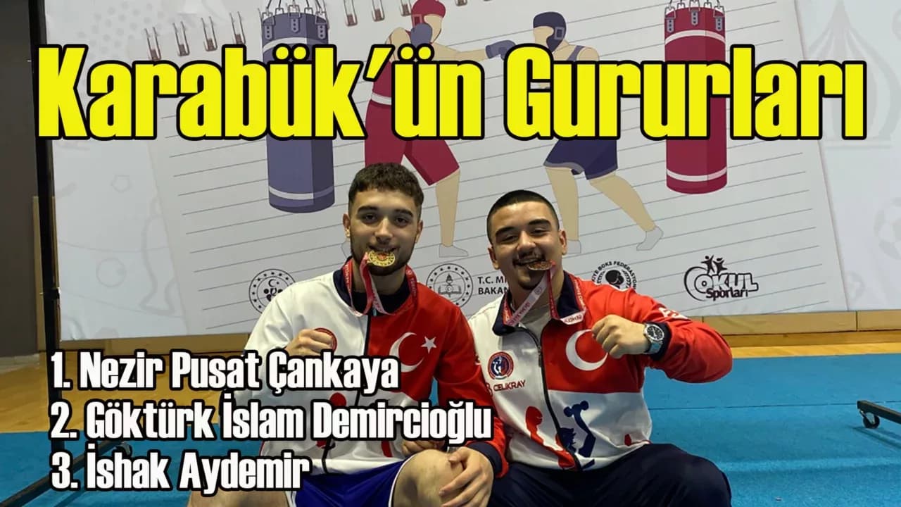 Karabük'ten Boks Türkiye Şampiyonasında Büyük Başarı!