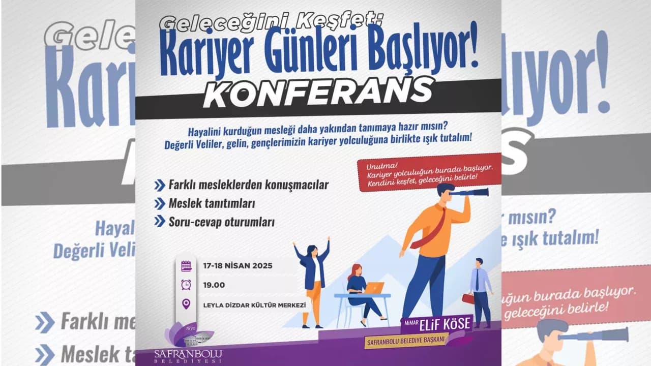 Geleceğe Yön Veren Buluşma: Safranbolu’da Kariyer Günleri Başlıyor!