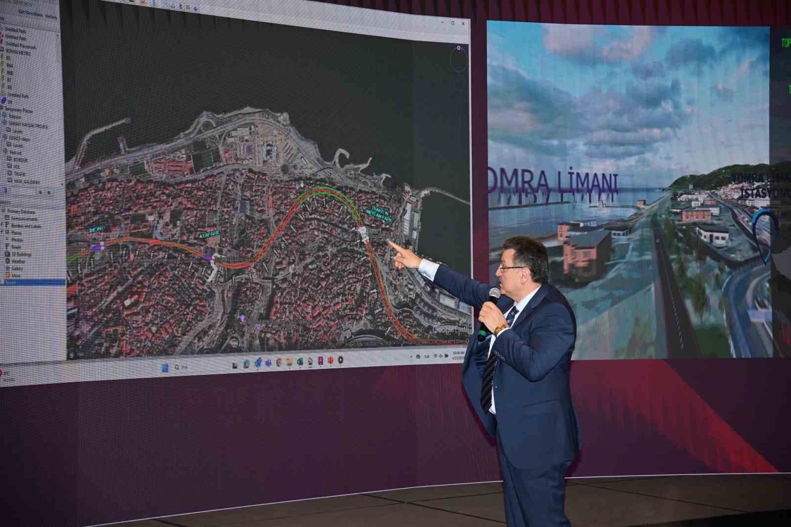 Trabzon’da raylı sistem için ilk kazma bu yıl sonunda vurulacak