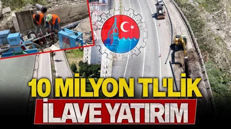 Karabük Belediyesi’nden 100 Milyonluk Dev Yatırıma Ek Yaklaşık 10 Milyon TL’lik Altyapı Hamlesi