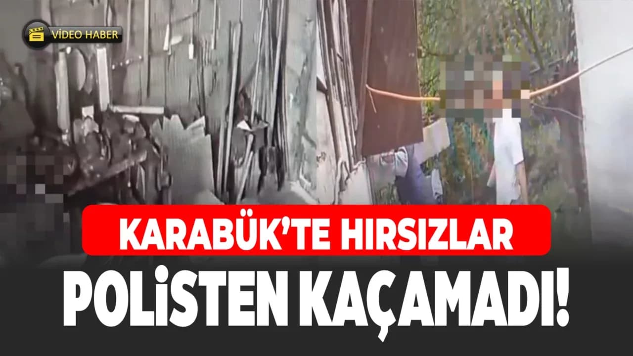 Karabük'te hırsızlık şüphelisi 3 kişi tutuklandı
