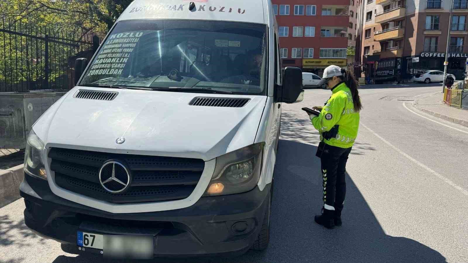 Zonguldak’ta jandarma ve polisin denetimleri sürüyor