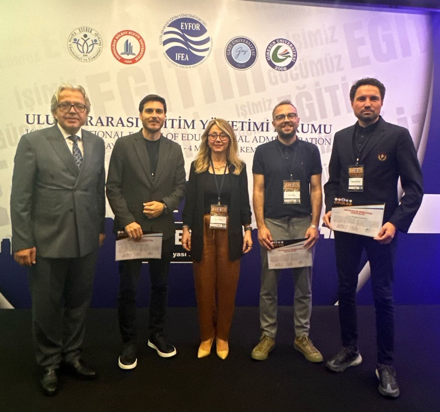 BEUN, 16. Uluslararası Eğitim Yönetimi Forumu’nda güçlü temsiliyet gösterdi