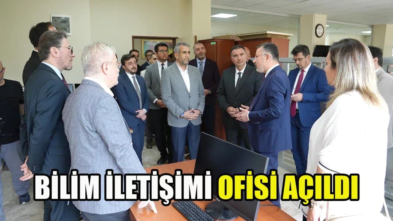 Karabük Üniversitesi Bilim İletişimi Ofisi Açıldı