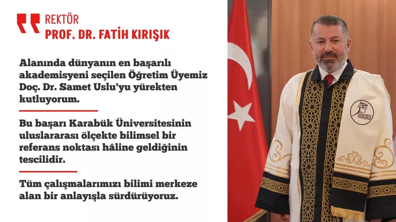 KBÜ, Makine Mühendisliğinde Dünya Zirvesine Adını Yazdırdı