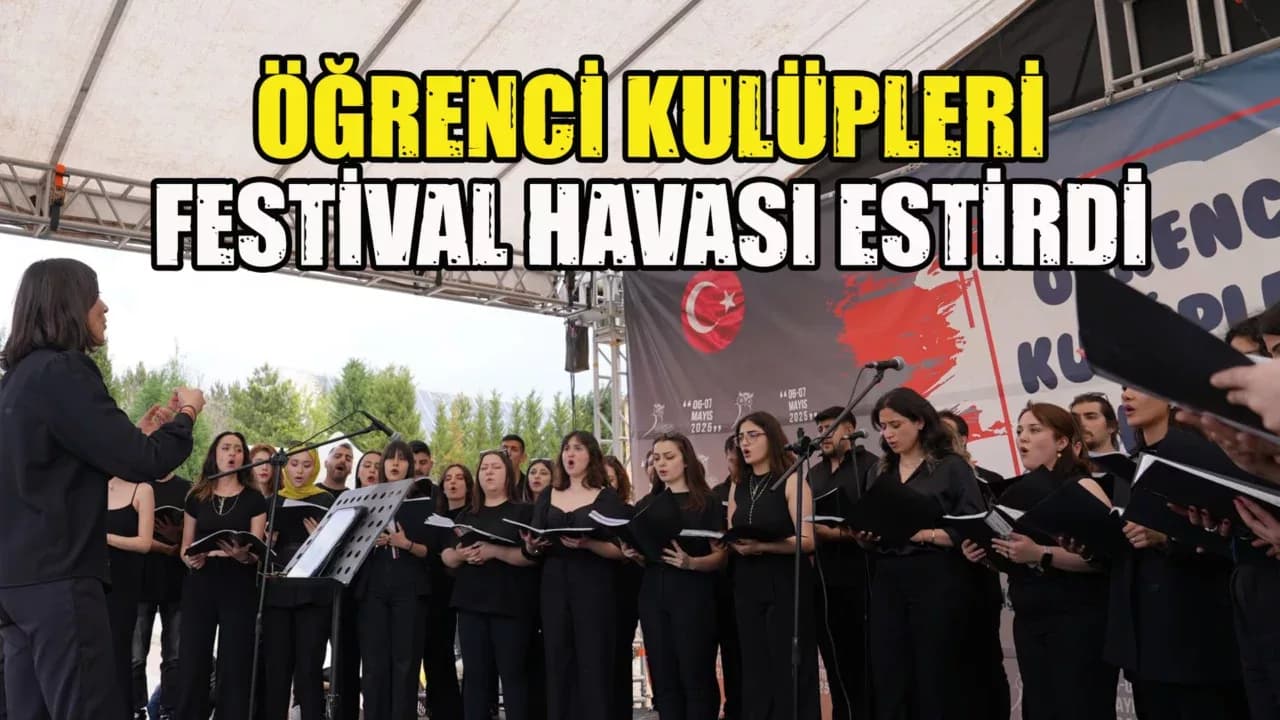 Karabük Üniversitesinde Öğrenci Kulüpleri Şenliği Coşkuyla Gerçekleştirildi