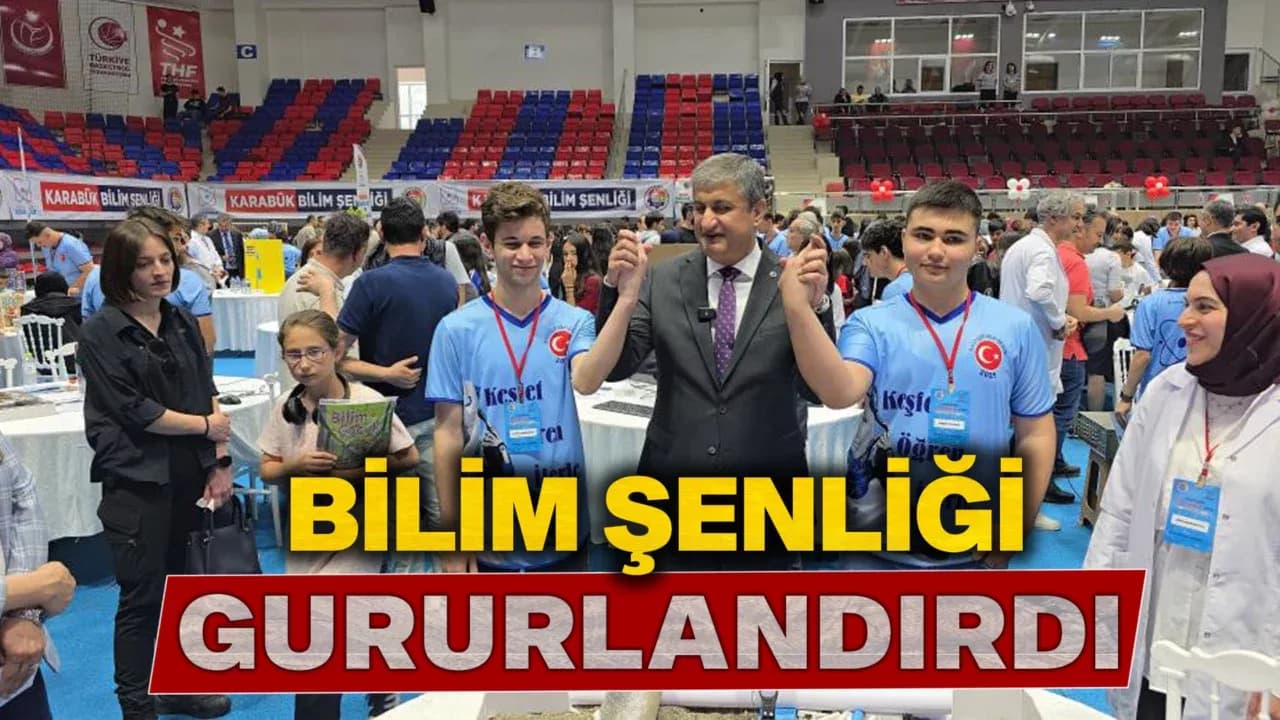 Karabük'te 200 öğrenci 65 projeyle yeteneklerini sergiledi
