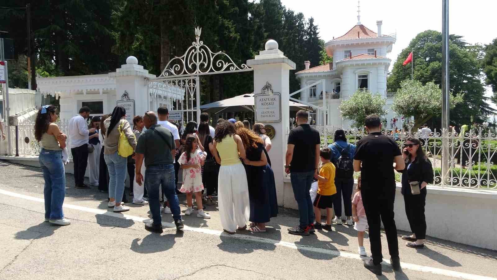 Kurban Bayramında Trabzon’da tarihi yerlere yoğun ilgi