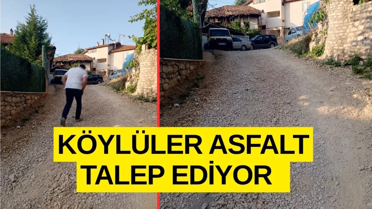 Yazıköy'ün Yolları Asfalt Bekliyor