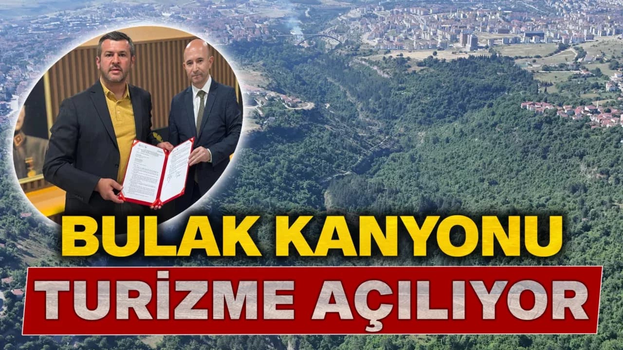Bulak Kanyonu Doğa Turizmine Açılıyor