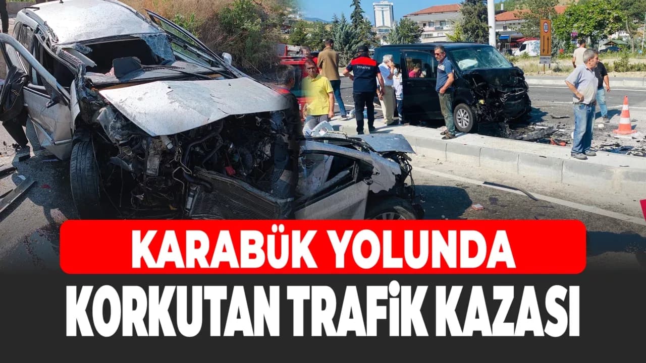 Karabük'te Feci Kaza: 1'i Ağır 7 Yaralı