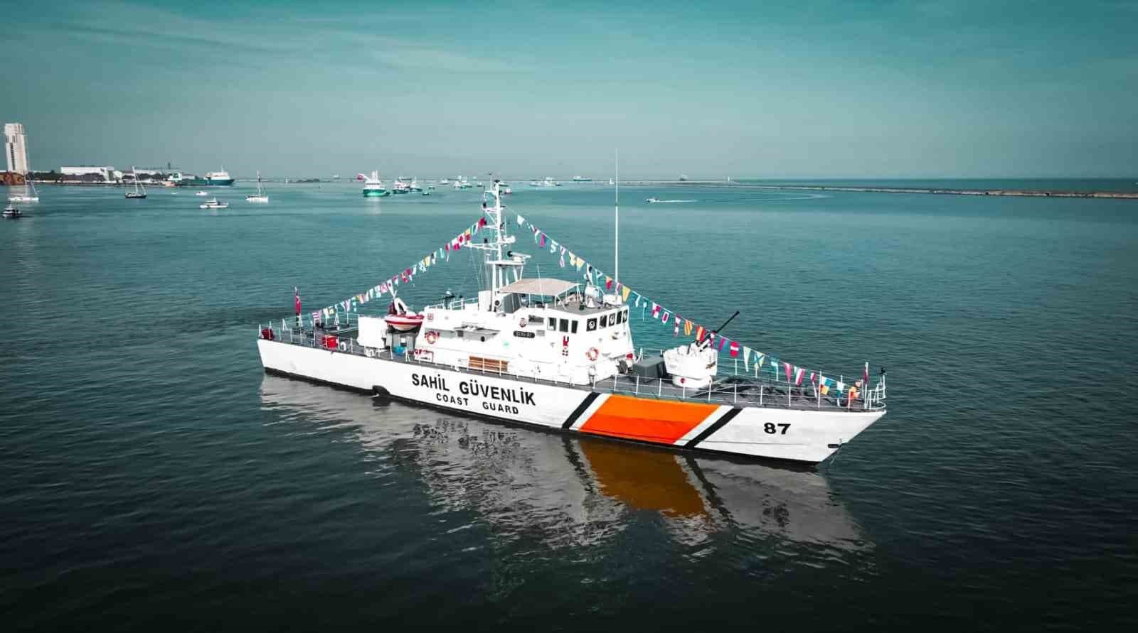 TCSG-87 Gemisi, halkın ziyaretine açılıyor