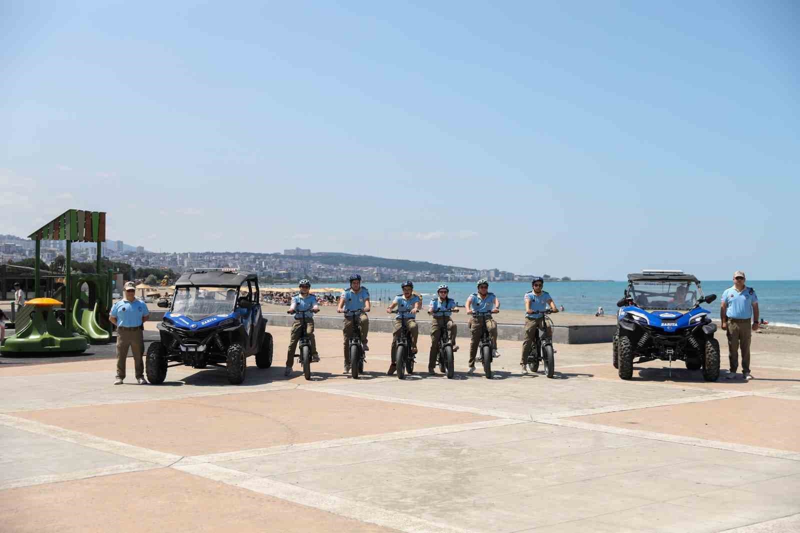 Samsun zabıtasına UTV ve elektrikli bisiklet takviyesi
