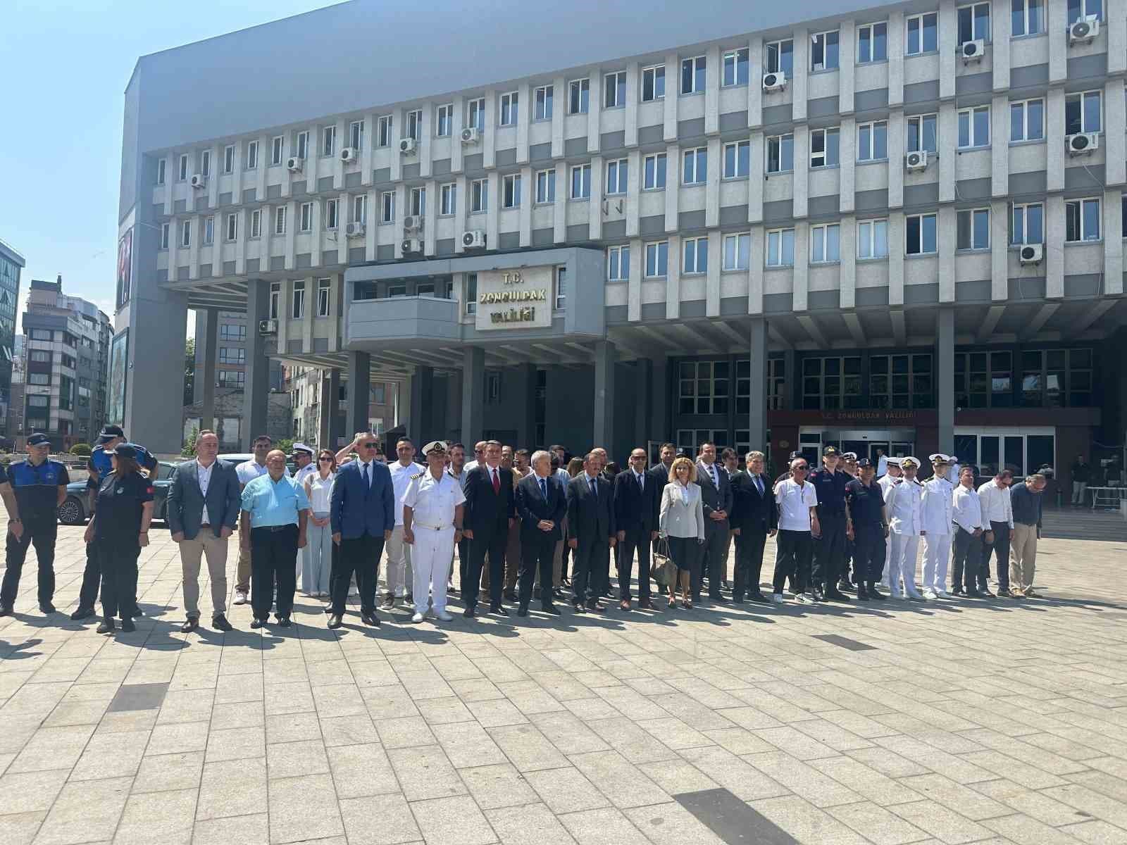Zonguldak’ta 1 Temmuz Denizcilik ve Kabotaj Bayramı 99. yıl dönümü kutlandı