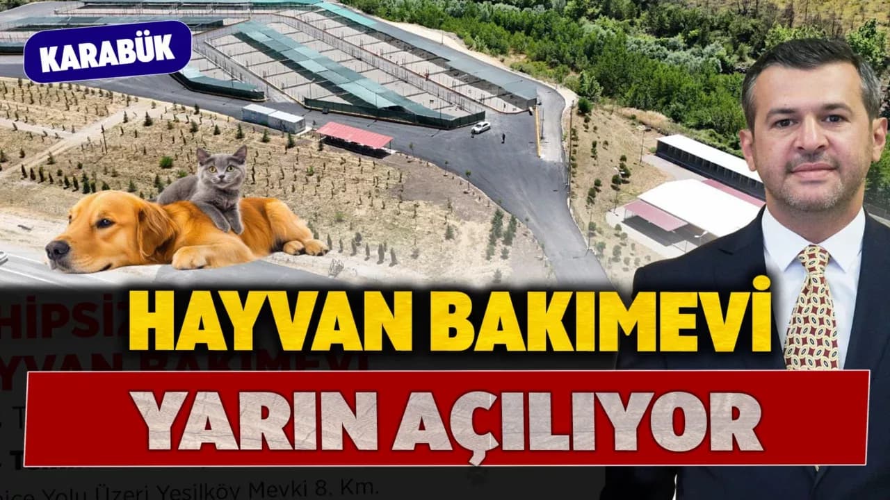 Karabük Belediyesi Sahipsiz Hayvan Bakımevi Açılıyor