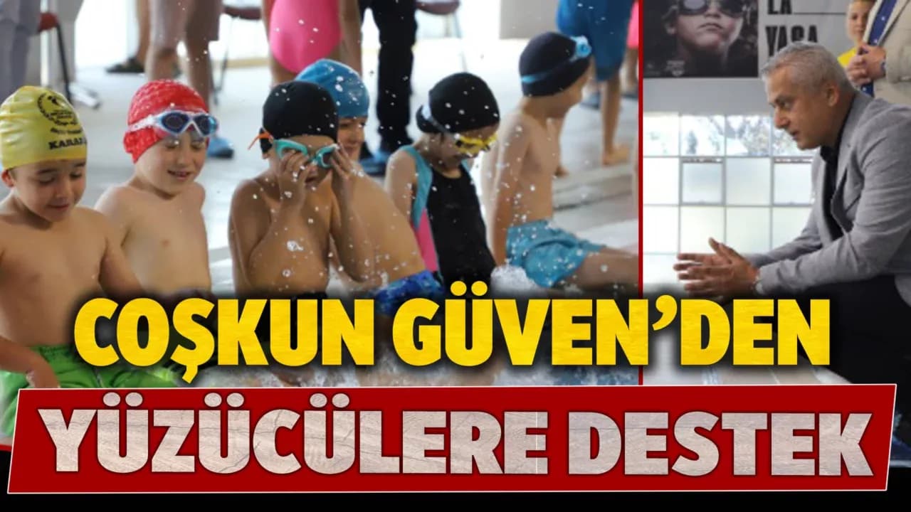 Güven'den Yüzme Antrenmanlarına Ziyaret