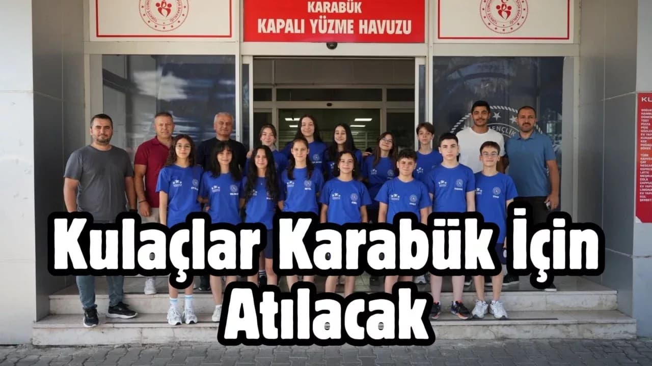 ANALİG Yüzme Müsabakalarında Karabüklü Sporcular Samsun Yolcusu