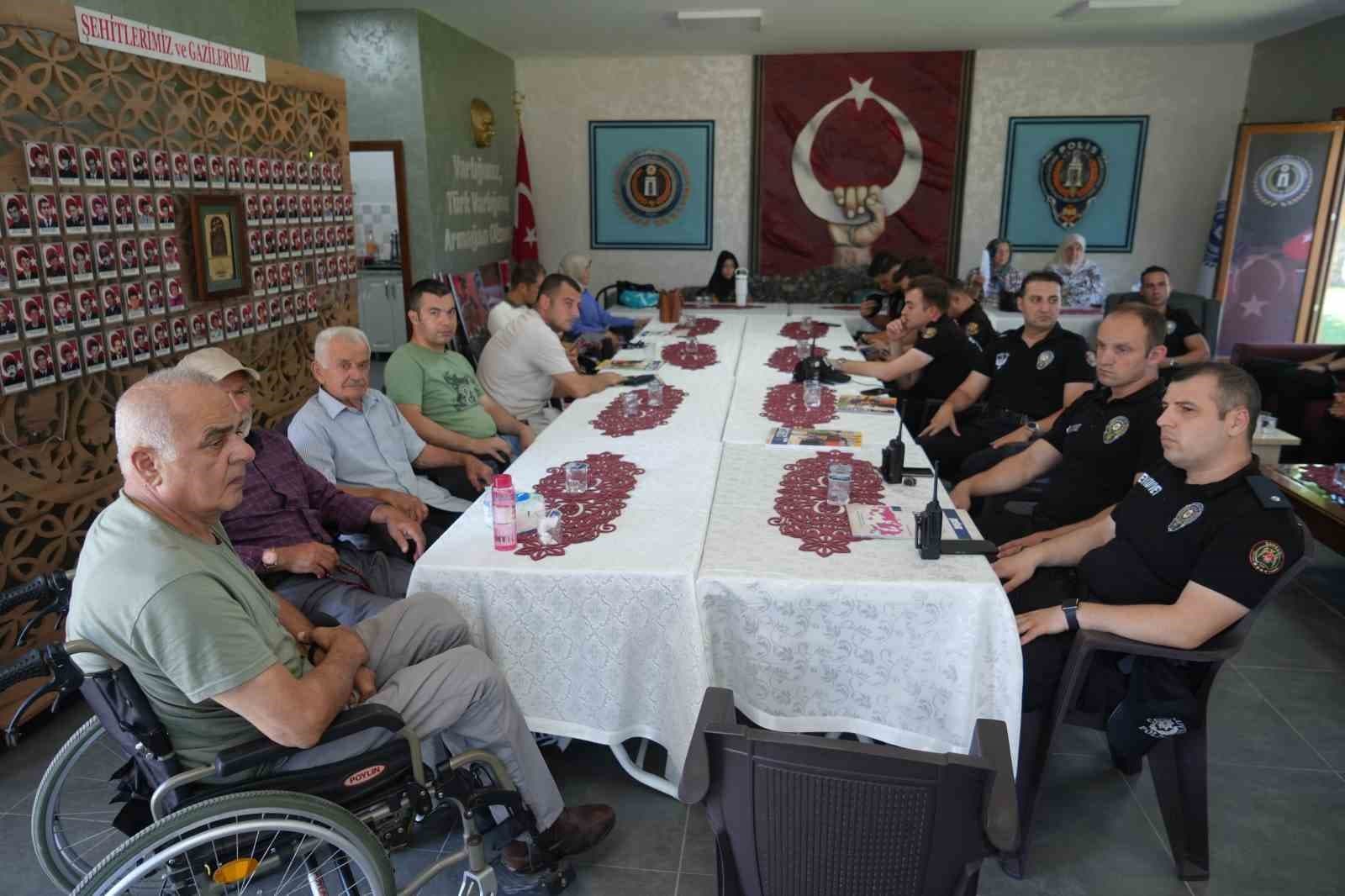 259 aydır devam eden anma programında orman yangını şehitleri unutulmadı