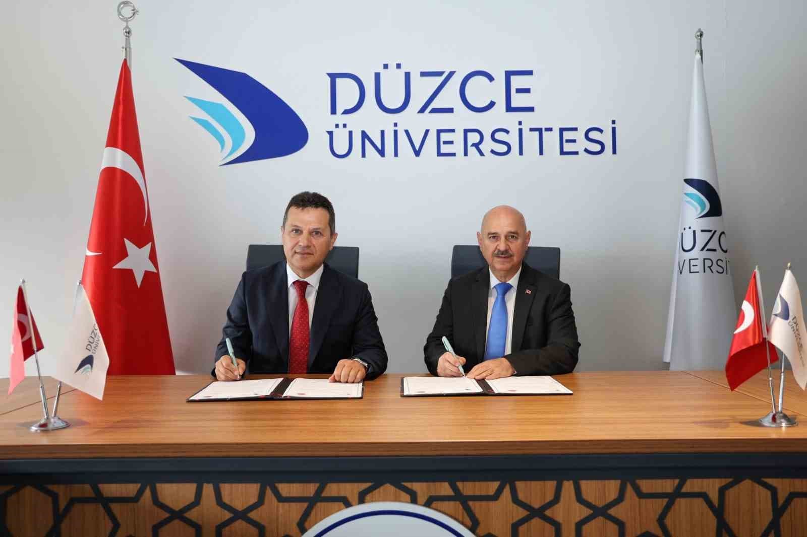 Kastamonu Üniversitesi ile Düzce Üniversiteleri arasında iş birliği protokolü