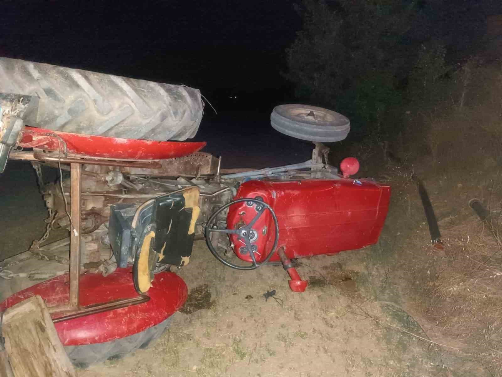 Kastamonu’da traktör devrildi: 2 yaralı