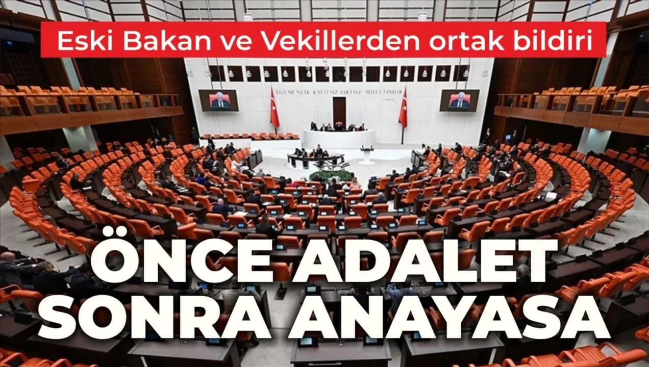 Eski Siyasetçilerden Ortak Bildiri