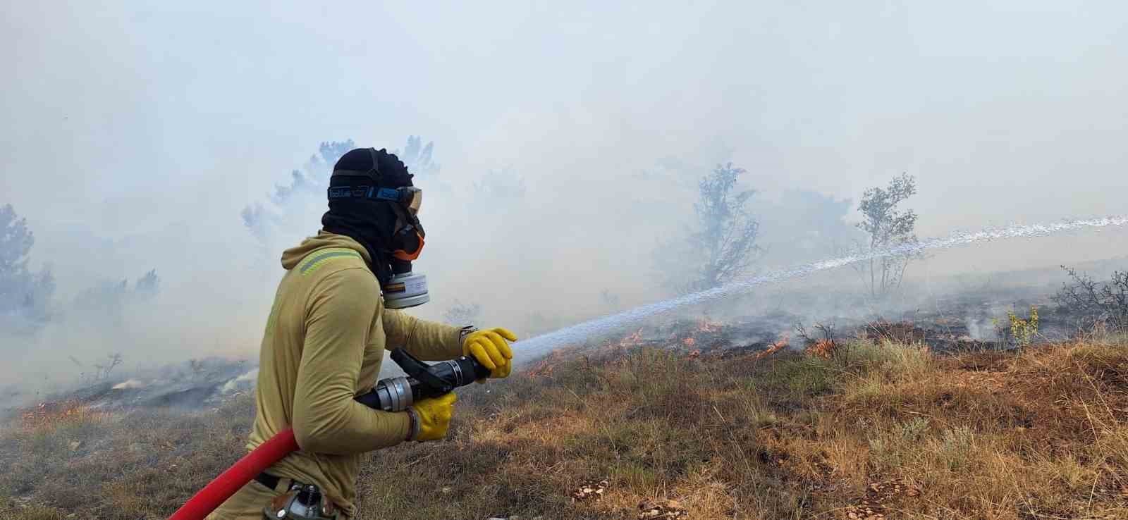 Bolu’da çıkan orman yangını kontrol altına alındı